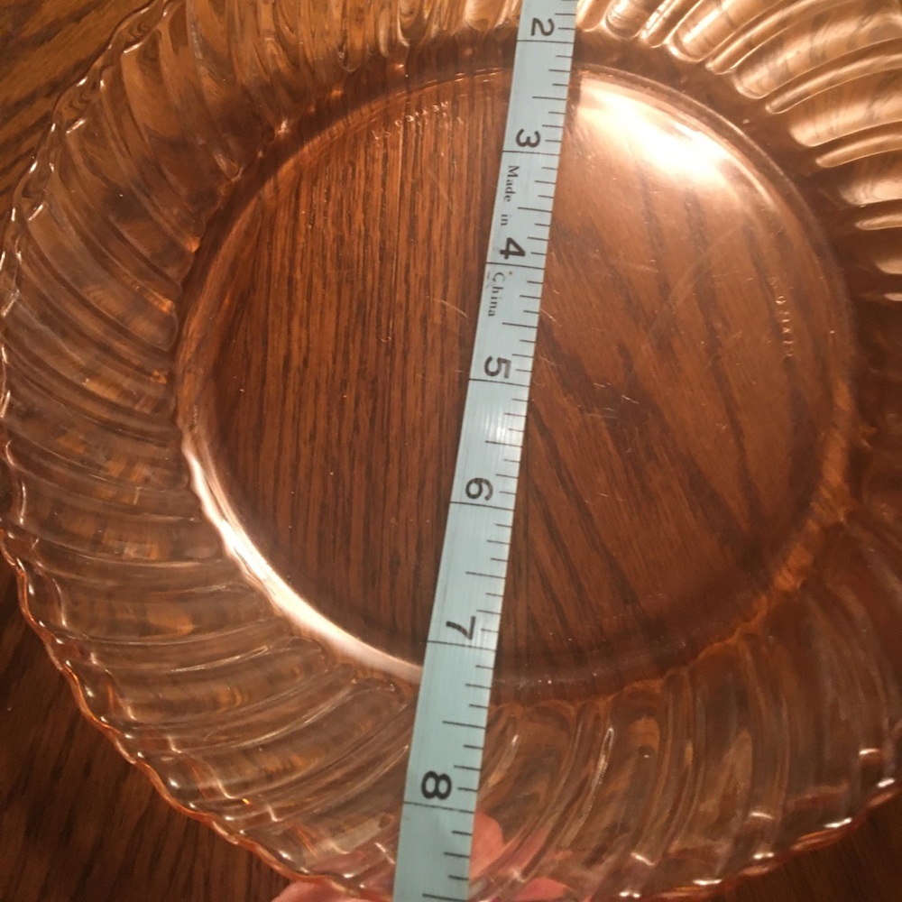 Antique beautiful pink depression era bowl - Picture 4 of 5
